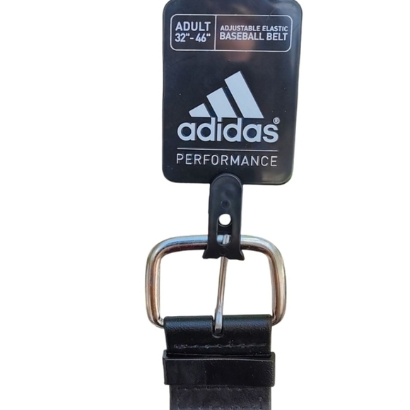 Adidas Black Men's Stretch Belts - Picture 2 of 6